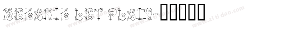 Mekanik LET Plain字体转换